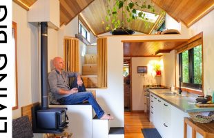Ex Airline Pilot Takes Tiny House Design To New Heights!