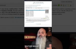 Feather Wallet #monero #featherwallet #xmr
