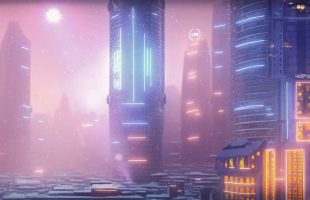 First day of 2123 * Evocative Atmosphric Sci-Fi music