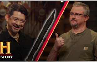 Forged in Fire: Beat the Judges: SAW BLADE SWORD CHALLENGE (Season 1) | History