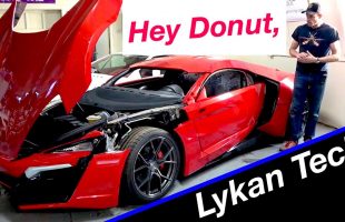Genius Garage Lykan Hypersport tech review and DONUT MEDIA invitation