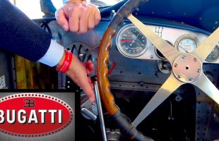How to Drive a REAL Bugatti Type 59 Supercharged Grand Prix car!