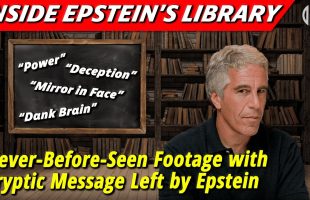 INSIDE EPSTEIN’S LIBRARY: O’Keefe Releases Footage with Cryptic Messages Left by Jeffrey Epstein