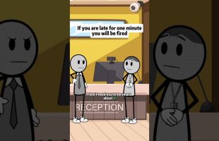 If you are late for one minute you will be friend #animations #manager #foryou