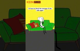 I’ll have to block the manager if she calls again| AC: @faithbryant6770| #shorts #short #funny