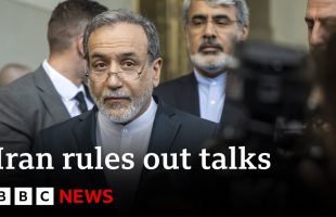 Iran FM warns US involvement would be ‘very dangerous’ as Israel targets commanders | BBC News