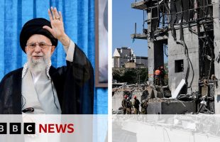 Iran and Israel launch further strikes as Israeli hospital is damaged | BBC News