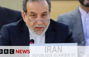 Iran foreign minister accuses Israel of ‘an outrageous act of aggression’ | BBC News