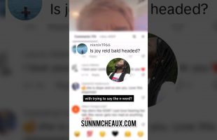 “Is joy reid bald headed?” -🥚 (This you?? 👀) #weoutchea #gullah #geechee sunnmcheaux.com