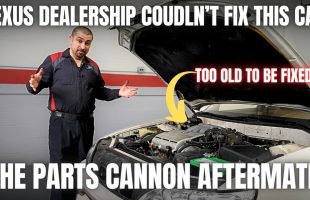 Lexus Dealership Couldn’t Fix This Car. The Parts Cannon Aftermath