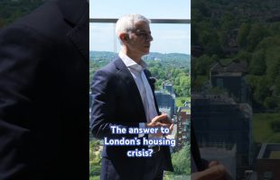 London Mayor Sadiq Khan on His Plan to Tackle London’s Housing Crisis