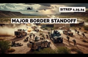 Major Border Standoff Coming Between the Fed and Texas! SITREP 1.25.24