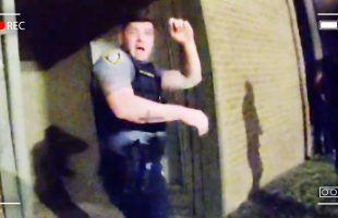 Man Attacks Officers From Rooftop, Instantly Regrets It