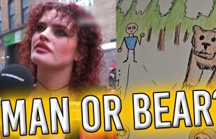 Man or Bear? (The world is a stupid place full of stupid people)