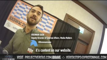 Media Matters’ Deputy Director of External Affairs Brennan Suen takes credit for Veritas Twitter Ban