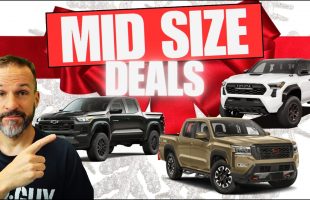Midsize Truck Deals Expire Soon. 2025 Tacoma Frontier Colorado & More