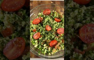 Millet Tabbouleh Oil-Free!