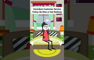 Miss Veronika’s vs  Rude Customers Part 6 #gplus #animation #funny #skits