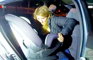 Mom Does the Unthinkable to Baby in Front of Cops