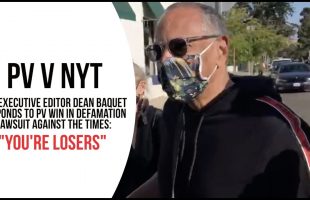 NYT Exec Editor Dean Baquet Responds to PV win on The Times’ Motion to Dismiss in Defamation Case