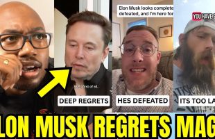“Never Again” Elon Musk PUBLICLY Regrets Supporting MAGA After BACKLASH From DOGE