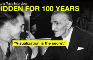 Nikola Tesla “LOST” Interview : “Visualization is the SECRET”