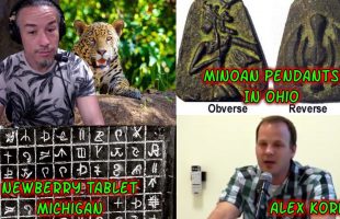 Old World Artifacts Found In America / Alex Koritz Presentation / Hebrew Tablets, Michigan Copper