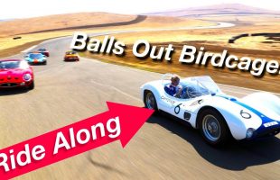 POV at Speed in Original MASERATI Type 61 Birdcage (Allegedly Safer Than Your Dating Life)