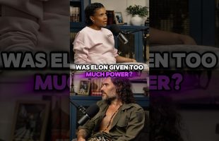 Russell Brand on the rift between Elon Musk and Donald Trump.
