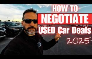 Saved THOUSANDS. How to Negotiate USED Car Deals in 2025.