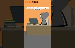 Setting boundaries with my ex manager at my new job| AC: @faithbryant6770| #shorts #short #funny