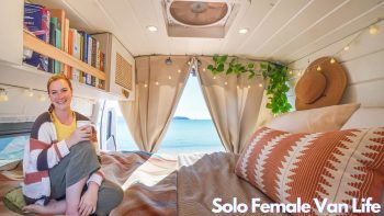 She Left Everything to Life Free – Solo Female Van Life