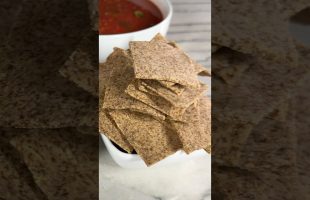 Simple Healthy Crackers! Gluten & Oil Free!