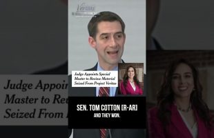 Thank you Senator Tom Cotton #VeritasRaids