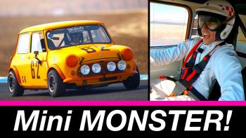 The Original Mini Cooper S is a Track MONSTER and Matt Farah video bombs Casey!