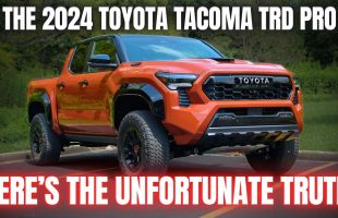 The Unfortunate Truth About the All New 2024 Toyota Tacoma TRD Pro