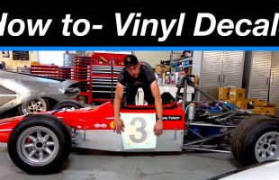 Tips on Vinyl Decal Application on Formula B