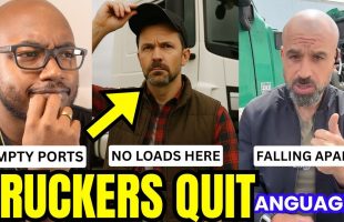 Truck Drivers Are GIVING UP After TARIFFS And EMPTY PORTS In 2025