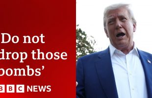 US President Donald Trump warns Israel after it vows ‘powerful strikes on Iran’ | BBC News