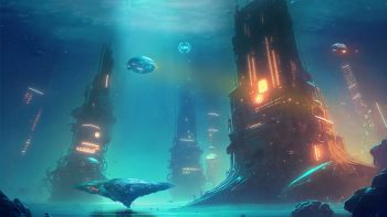 Underwater * Pure Relaxing Meditative Ambient Music * Ethereal SciFi Soundscape.