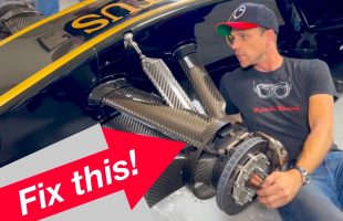 Upgrading the Lotus T125 Exosphere F1 Suspension at Genius Garage