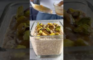 Vegan Chai Overnight Oats Refined Sugar -Free!