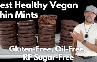 Vegan & Gluten-Free Thin Mints Healthier Girl Scout Cookies! Oil-Free Refined Sugar-Free