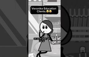 Veronika education Clients 😂@Therealveronika #fypage #duet #comedymovies #animatry #funny