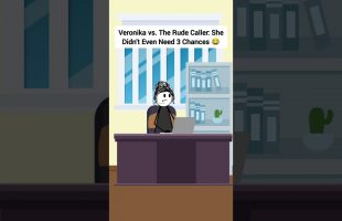 Veronika vs. The Rude Caller: She Didn’t Even Need 3 Chances #gplus #animation #funny #skits