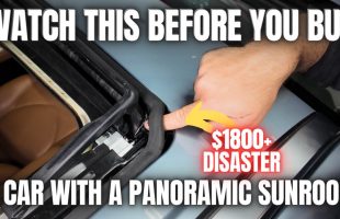 Watch This BEFORE You Buy a Car With Panoramic Sun Roof