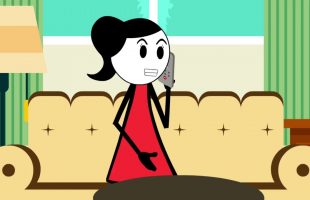 When Veronika Puts a Customer on Silent Time-Out #gplus #animation