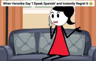 When Veronika Say ‘I Speak Spanish’ and Instantly Regret It #gplus #animation #funny #skits