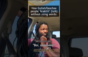 When the Gullah/Geechee Tea Is Too Hot for Words #gullah #geechee #sketch 🎭 #education #culture