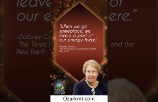 When we go someplace, we leave a part of our energy there